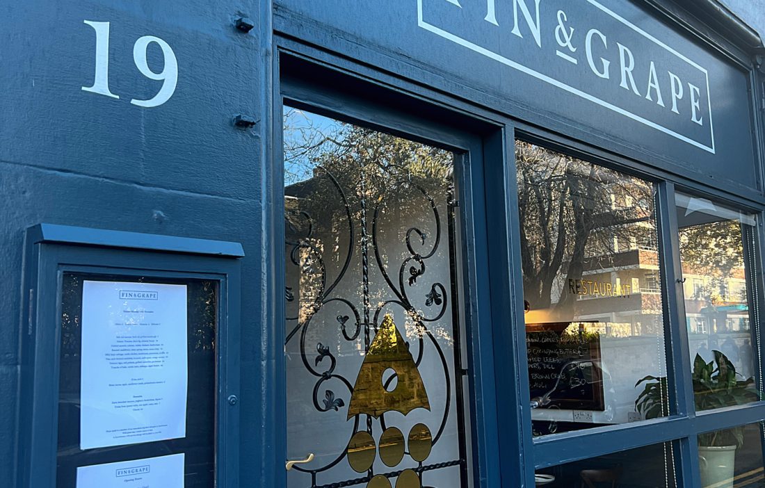 UNEXPECTEDLY EXQUISITE: FIN & GRAPE IS DIFFERENT FROM THE PACK