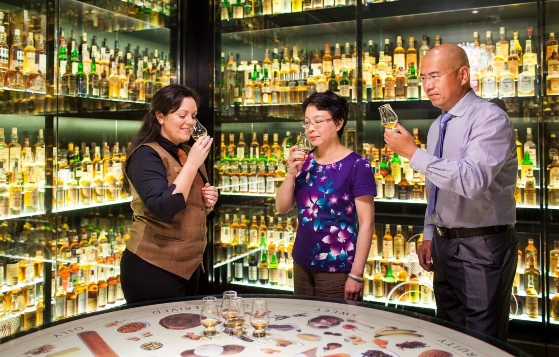 SCOTCH WHISKY DISTILLERIES ATTRACT MORE THAN 2 MILLION VISITORS