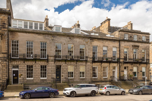 Georgian townhouse with views towards Edinburgh Castle hits the market