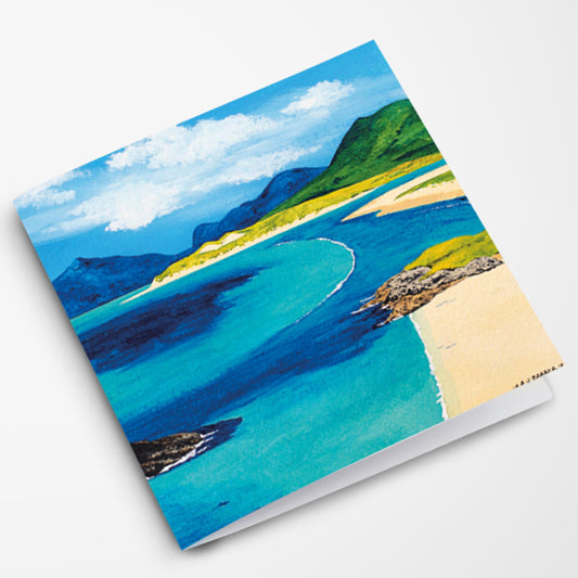 Anthony Barber Greeting Card "Across to Luskentyre"