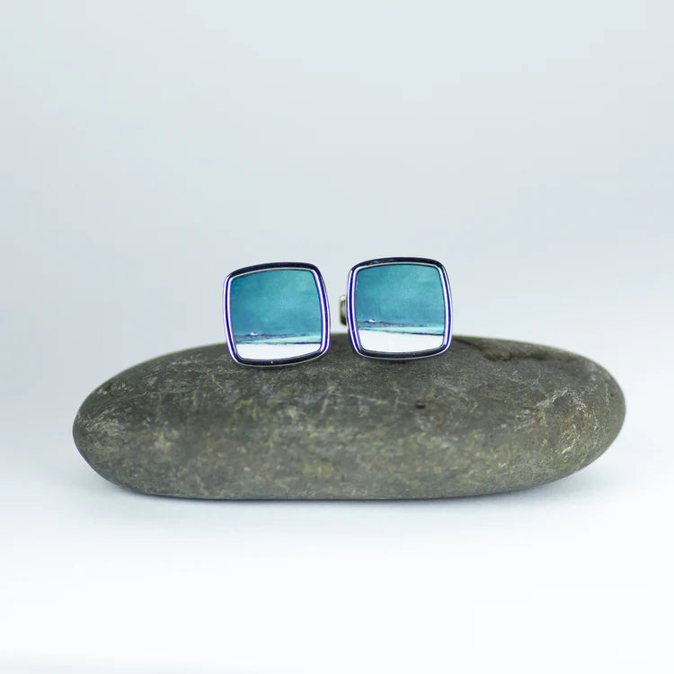 Cath Waters - Red Croft, Isle of Barra Cufflinks
