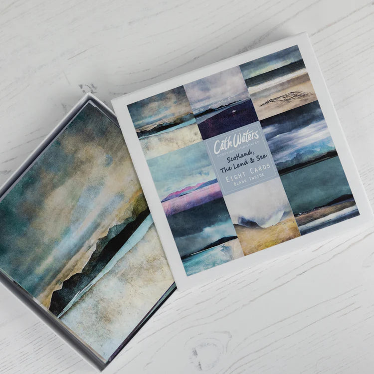 Cath Waters - Scotland, The Land & Sea Boxed Greeting Cards