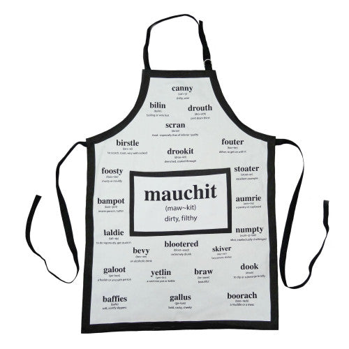 Glen Appin Auld Scots Words Apron