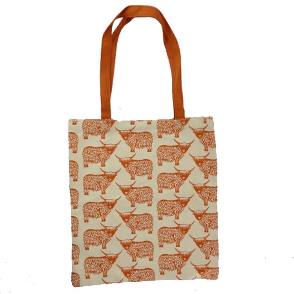 Glen Appin Highland Cow Cotton Bag