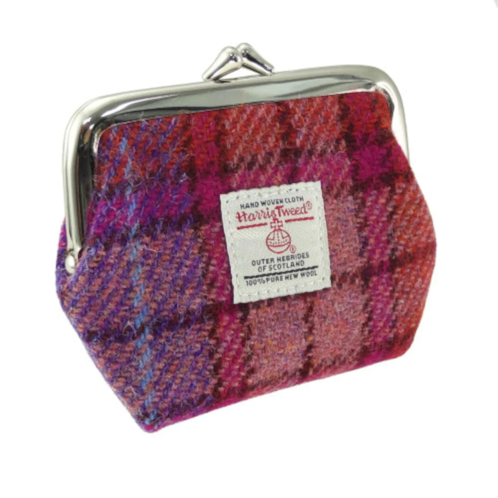 Glen Appin of Scotland Harris Tweed 'Eigg' Small Clasp Purse