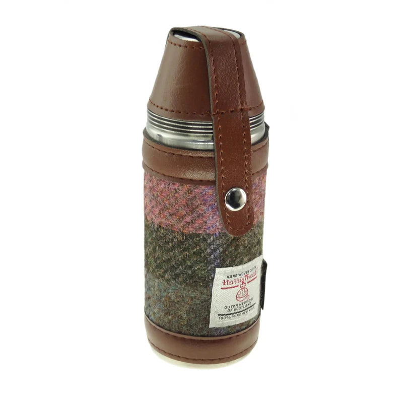 Glen Appin of Scotland Harris Tweed Hunting Flask