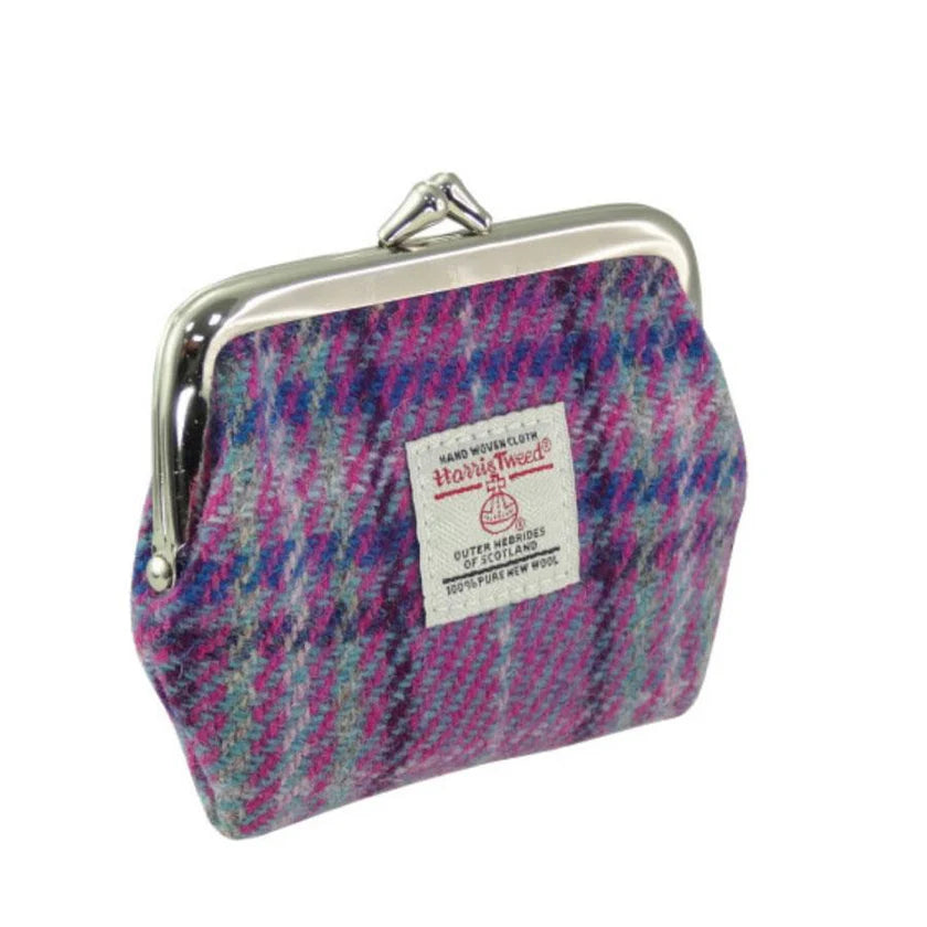 Glen Appin of Scotland Harris Tweed 'Eigg' Small Clasp Purse