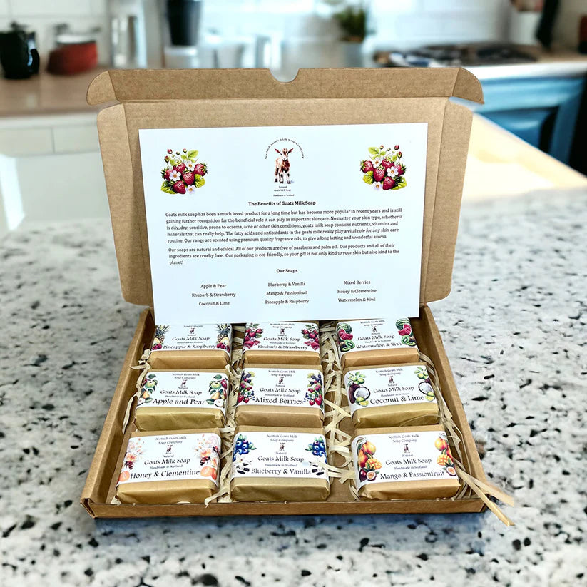The Scottish Goats Milk Soap Company - Fruit Gift Box
