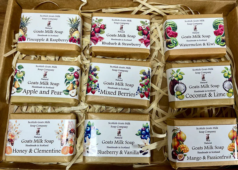 The Scottish Goats Milk Soap Company - Fruit Gift Box