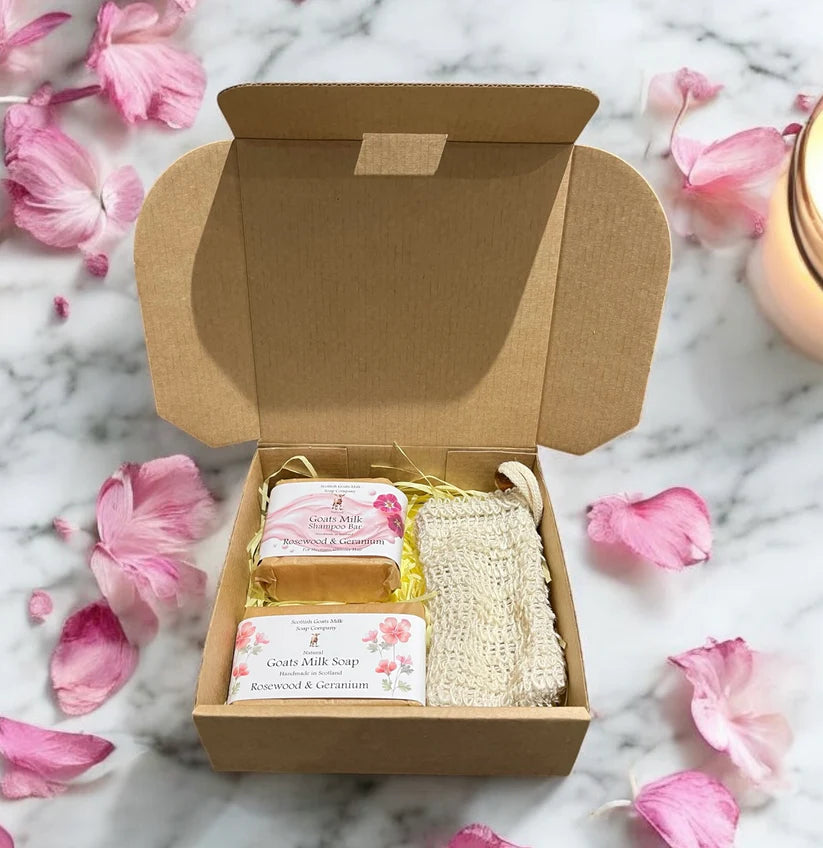 Scottish Goats Milk Soap Co - Soap & Shampoo Bar Gift Set