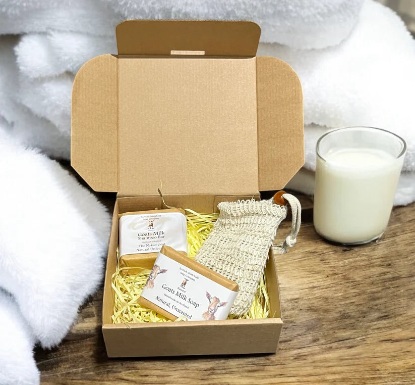Scottish Goats Milk Soap Co - Soap & Shampoo Bar Gift Set