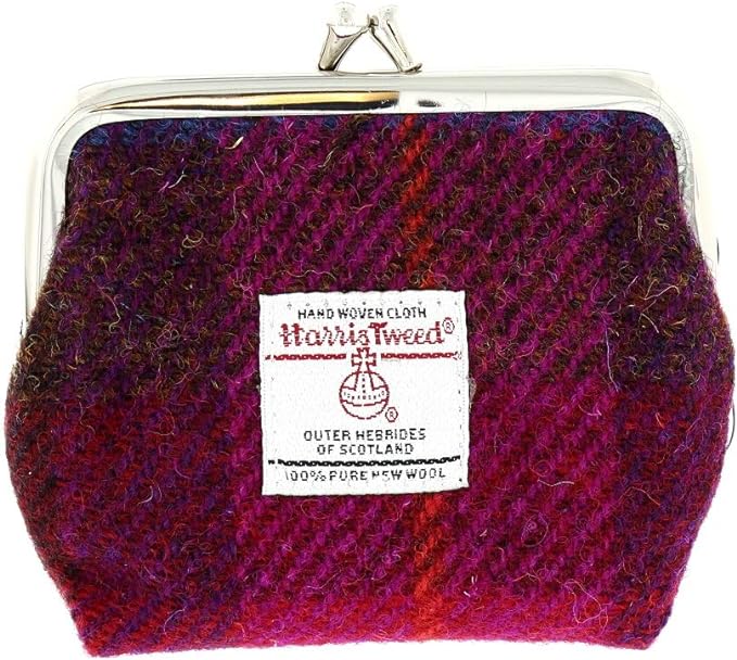 Glen Appin of Scotland Harris Tweed 'Eigg' Small Clasp Purse