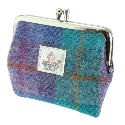 Glen Appin of Scotland Harris Tweed 'Eigg' Small Clasp Purse