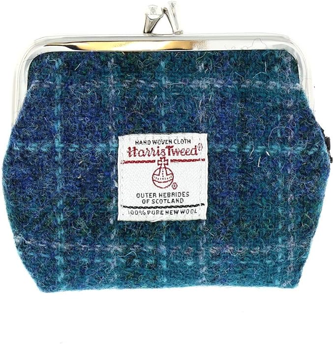 Glen Appin of Scotland Harris Tweed 'Eigg' Small Clasp Purse