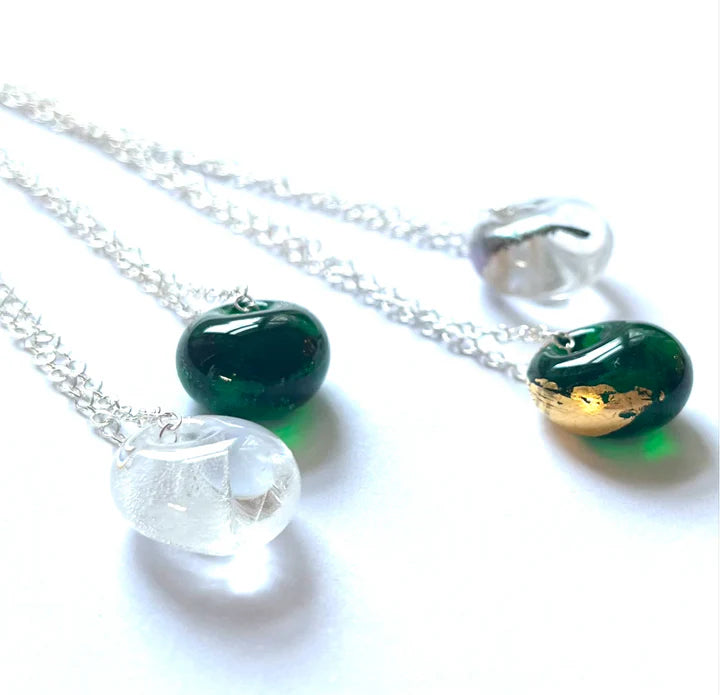 Helen Chalmers Green Whisky Bottle Pendant