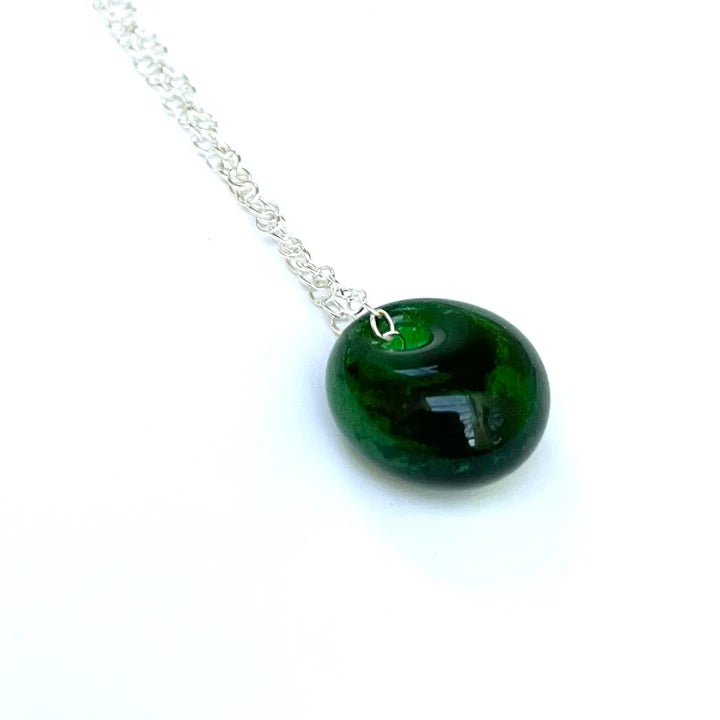 Helen Chalmers Green Whisky Bottle Pendant