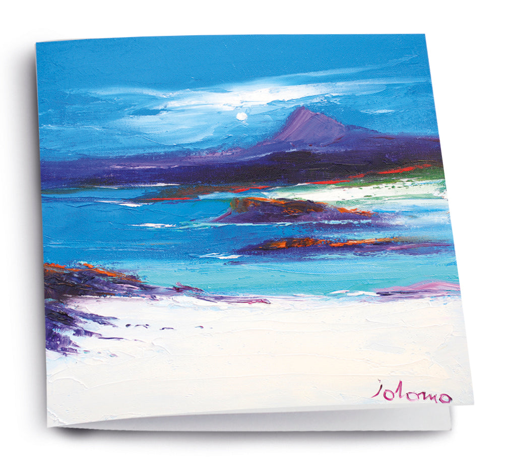 JOLOMO Greeting Card "Ben More & Traigh An-T Suide"