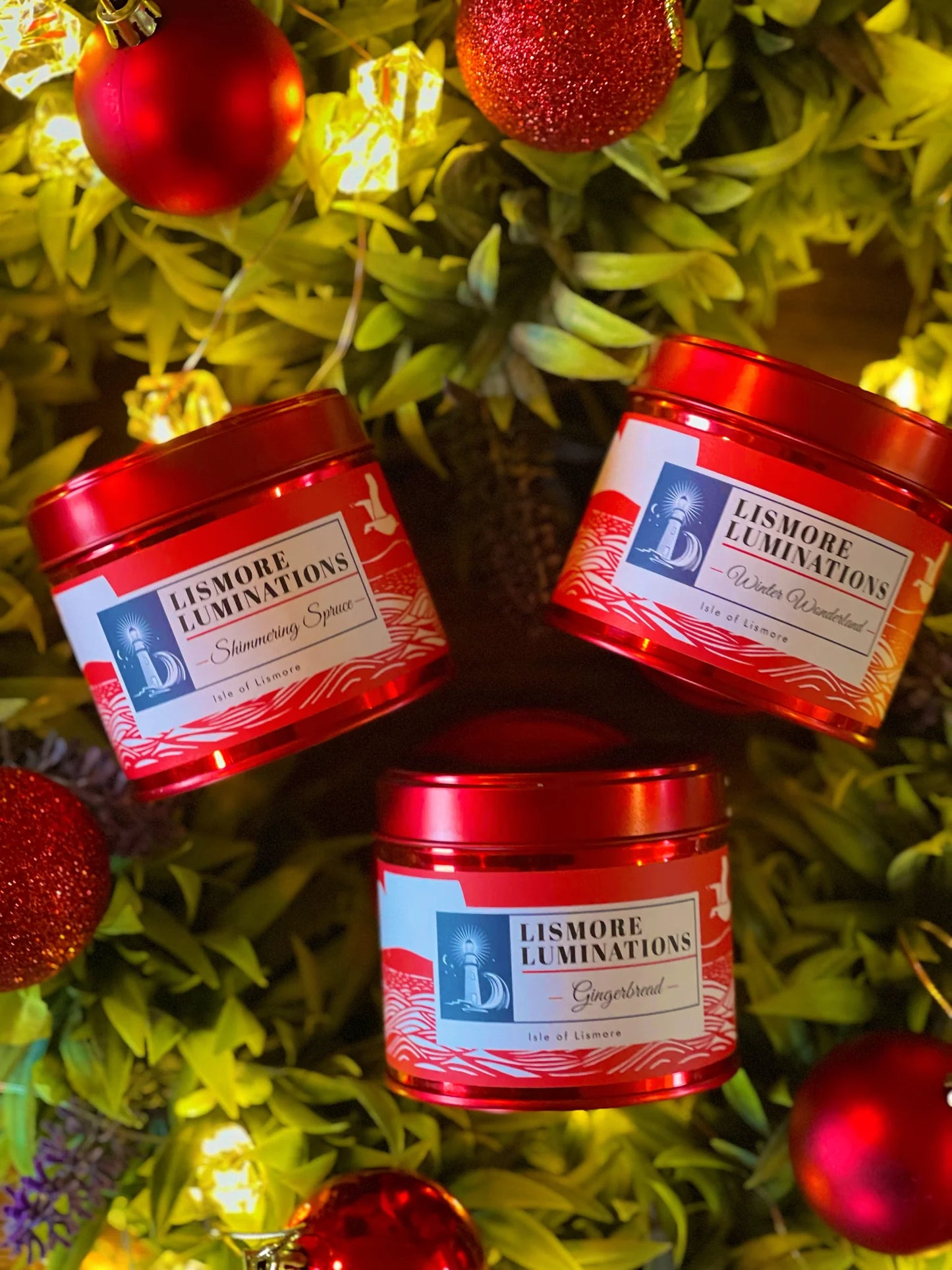 Lismore Luminations Shimmering Spruce Candle