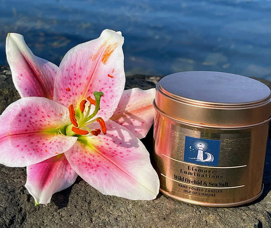 Lismore Luminations Wild Orchid & Sea Salt Candle