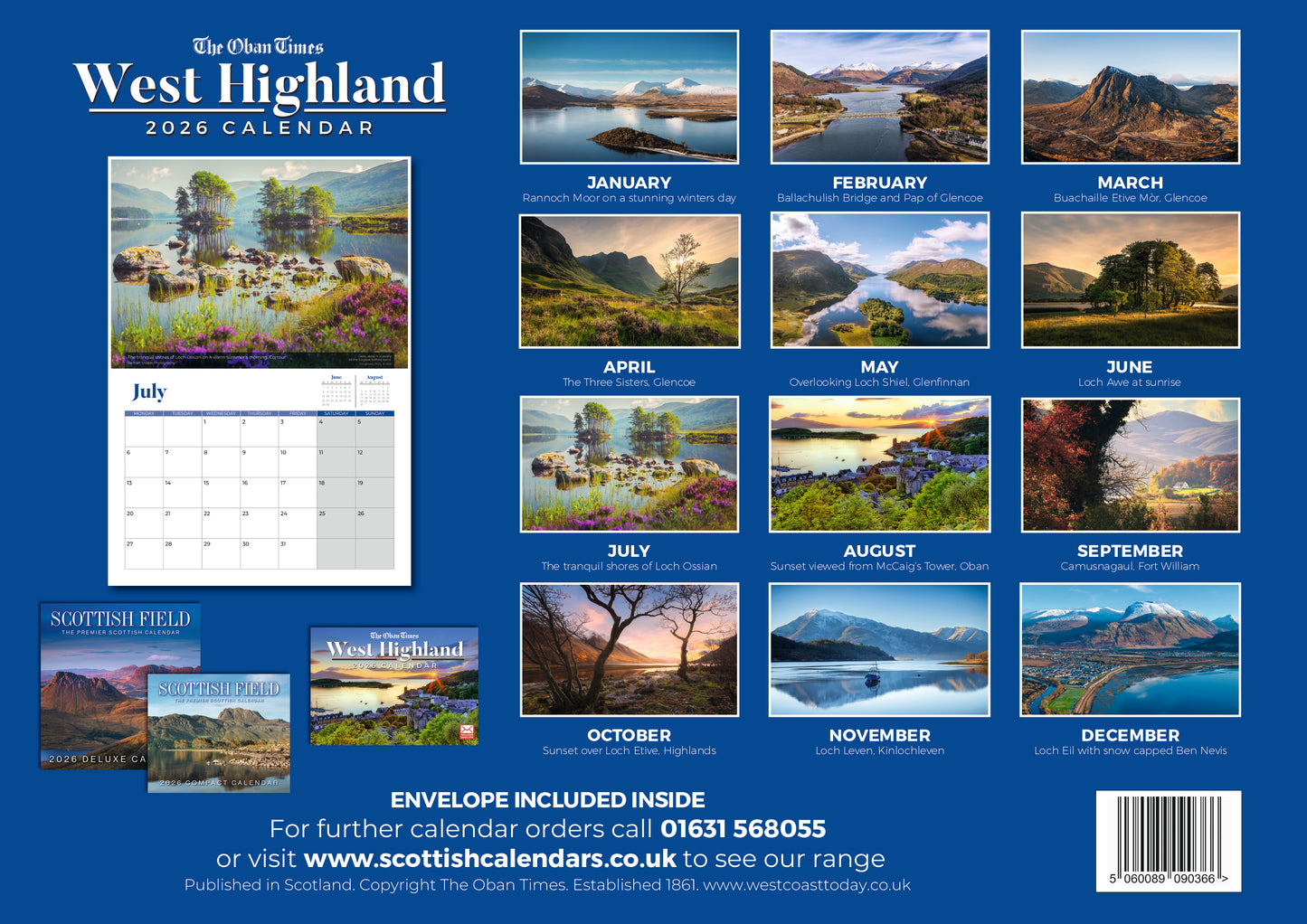 Oban Times' West Highland Calendar 2026