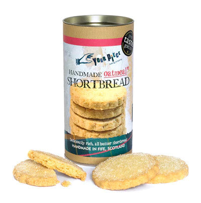 Your Piece Baking Company Oatmeal Shortbread Gift Tube 250g