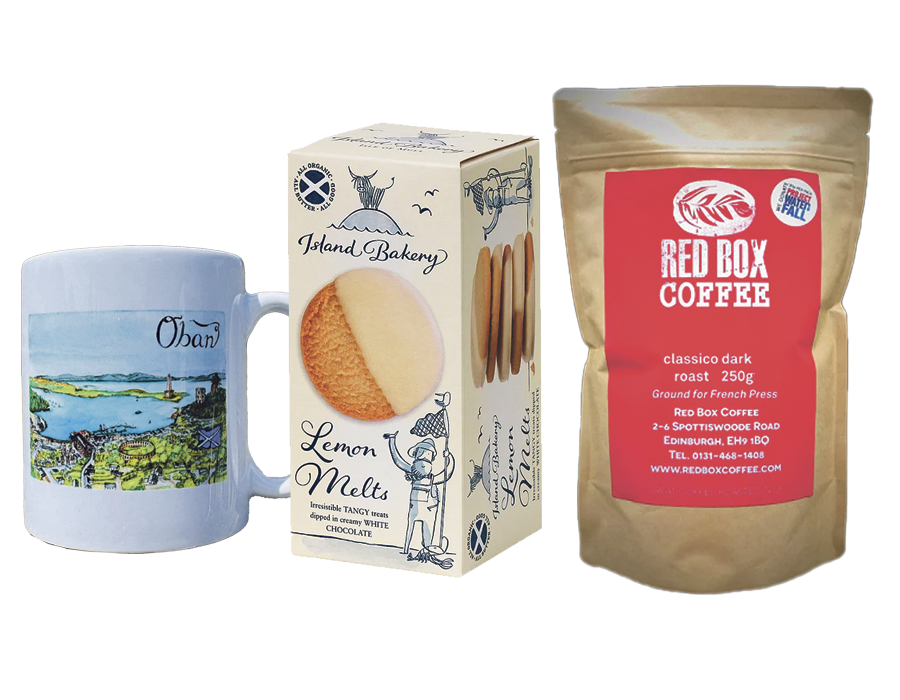 Special Offer! Oban Mug, Coffee & Biscuits!