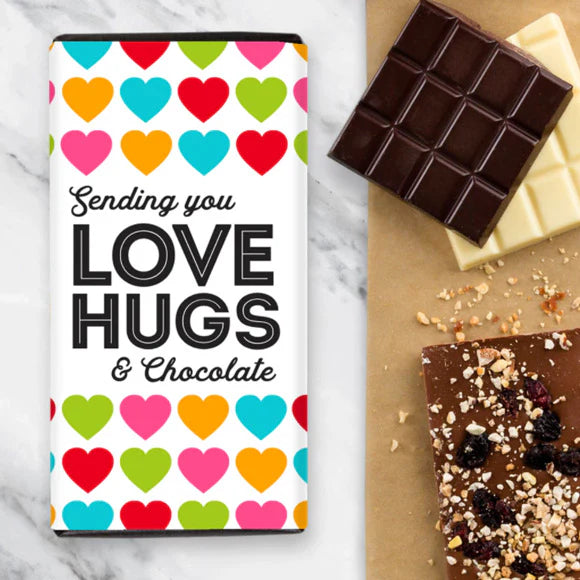 Quirky Chocolate Co Sending Love, Hugs & Chocolate Millionaire's Shortbread