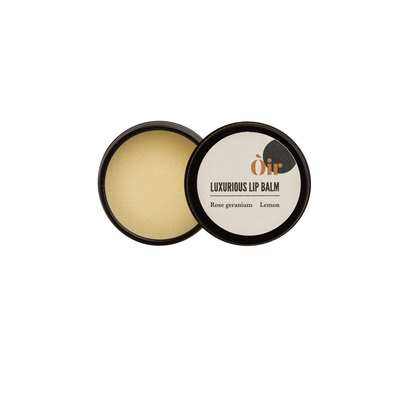 Oir Luxurious Lip Balm - Rose Geranium, Lemon