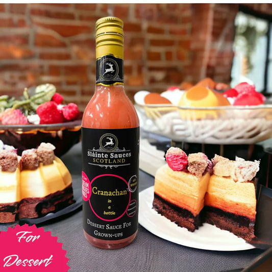 Slainte Sauces Whisky with Raspberry & Vanilla