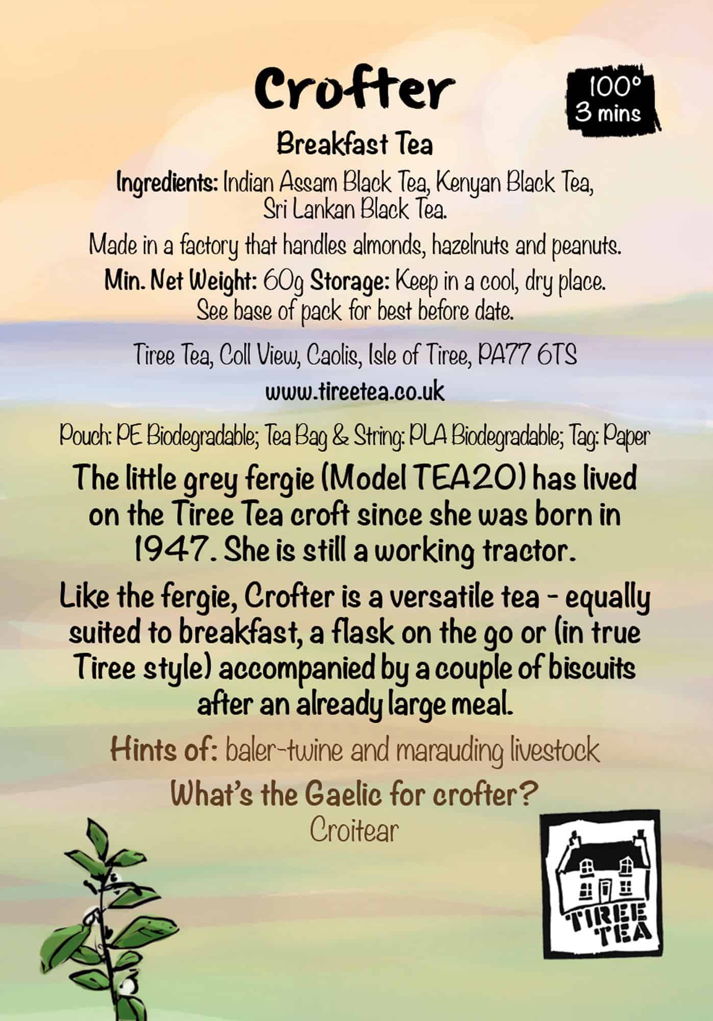 Tiree Tea Crofter Breakfast Tea