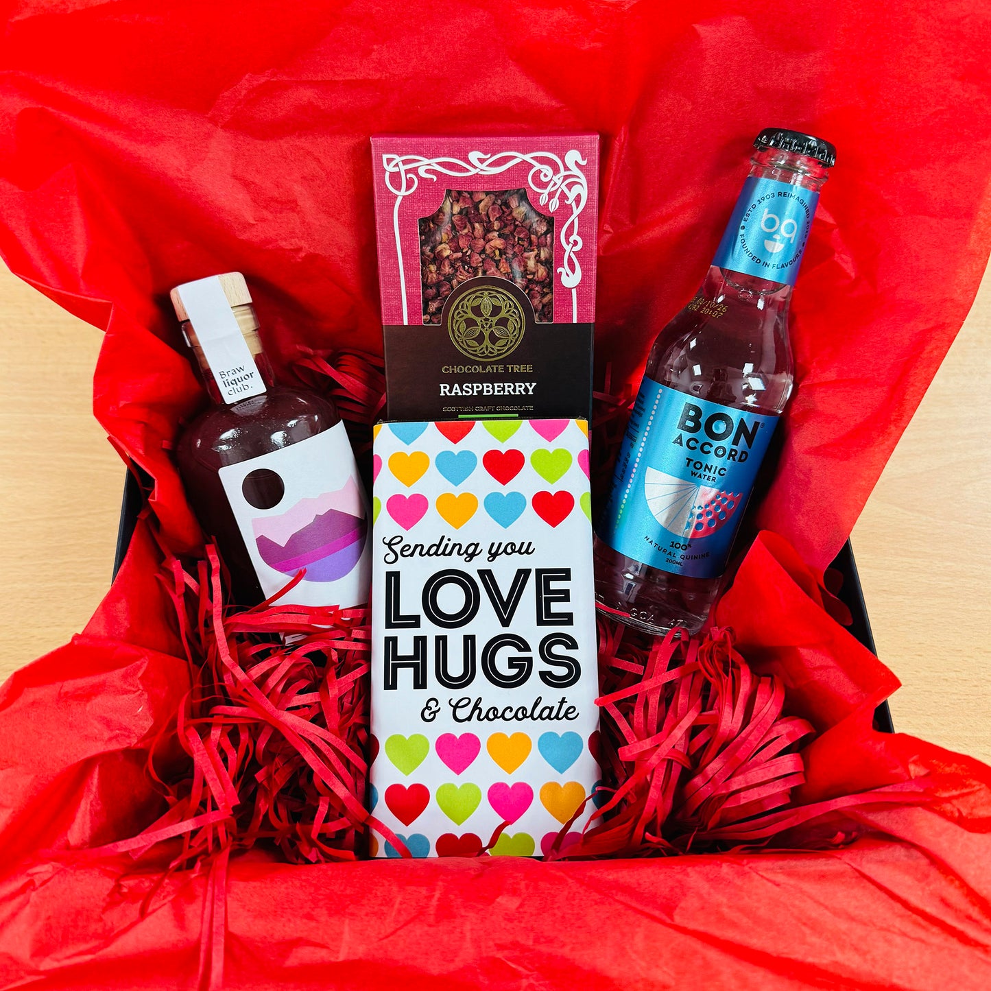 Love & Hugs Gin Hamper
