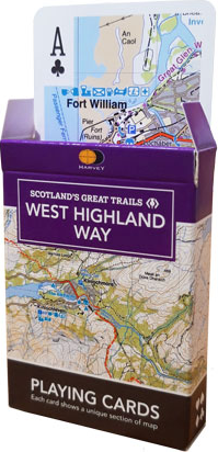 Harvey Maps - West Highland Way Playing Cards