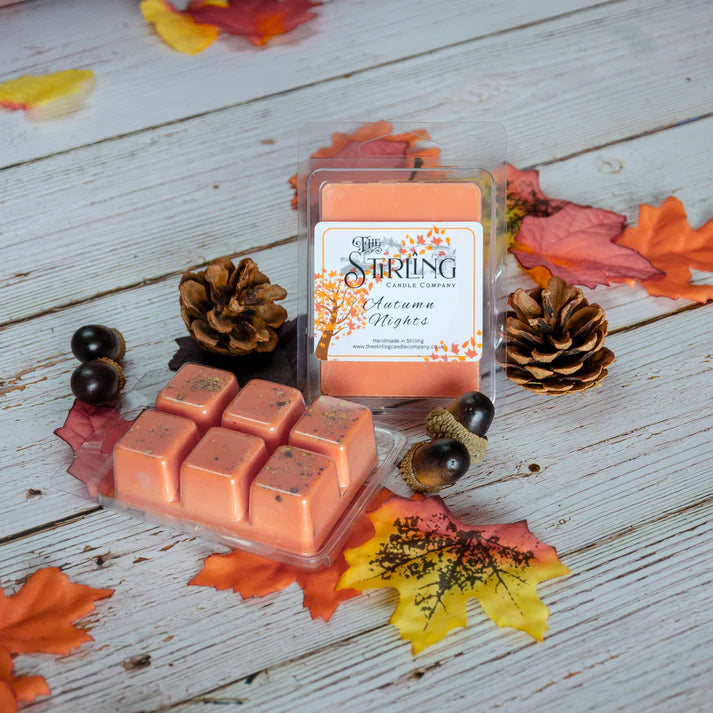 The Stirling Candle Company - Autumn Nights - Wax Melt Clamshell