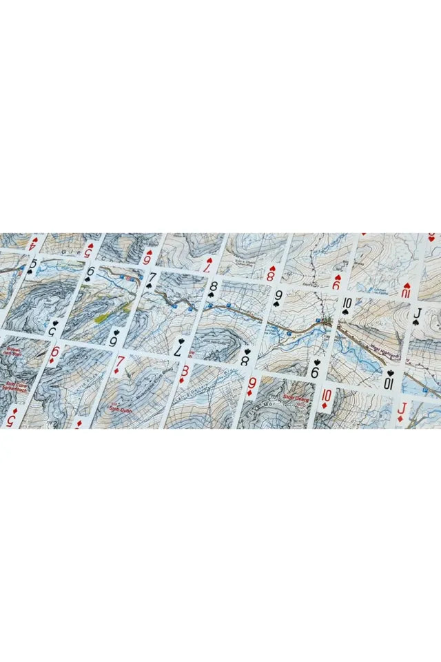 Harvey Maps - Glencoe Playing Cards