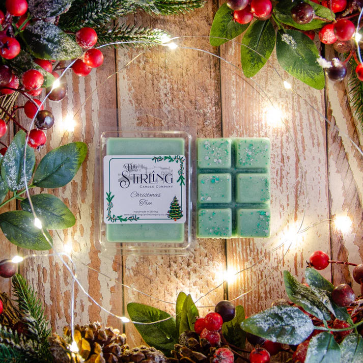 The Stirling Candle Company - Christmas Tree - Wax Melt Clamshell