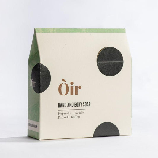 Oir Hand & Body Soap - Peppermint, Lavender, Patchouli, Tea Tree