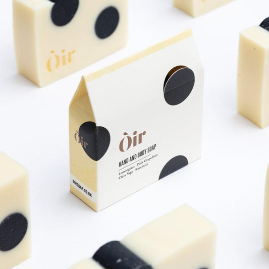 Oir Hand & Body Soap - Lemongrass, Pink Grapefruit, Clary Sage, Rosemary