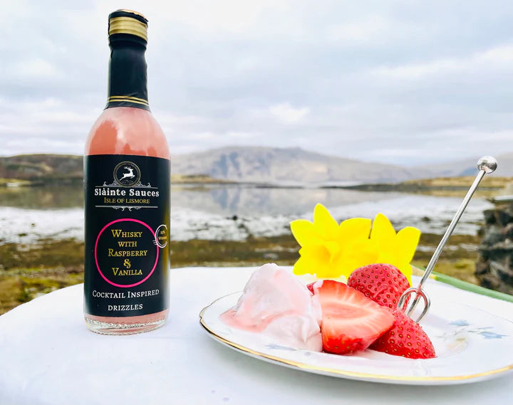 Slainte Sauces Whisky with Raspberry & Vanilla