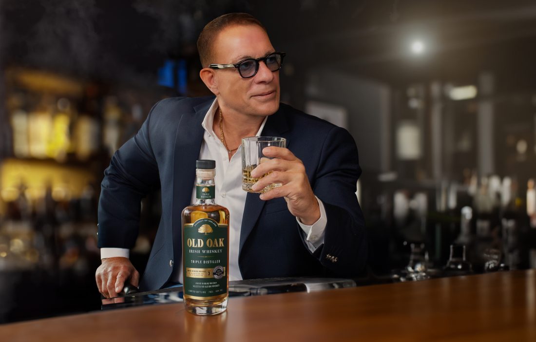 HOLLYWOOD LEGEND JEAN-CLAUDE VAN DAMME LAUNCHES OWN IRISH WHISKEY BRAND