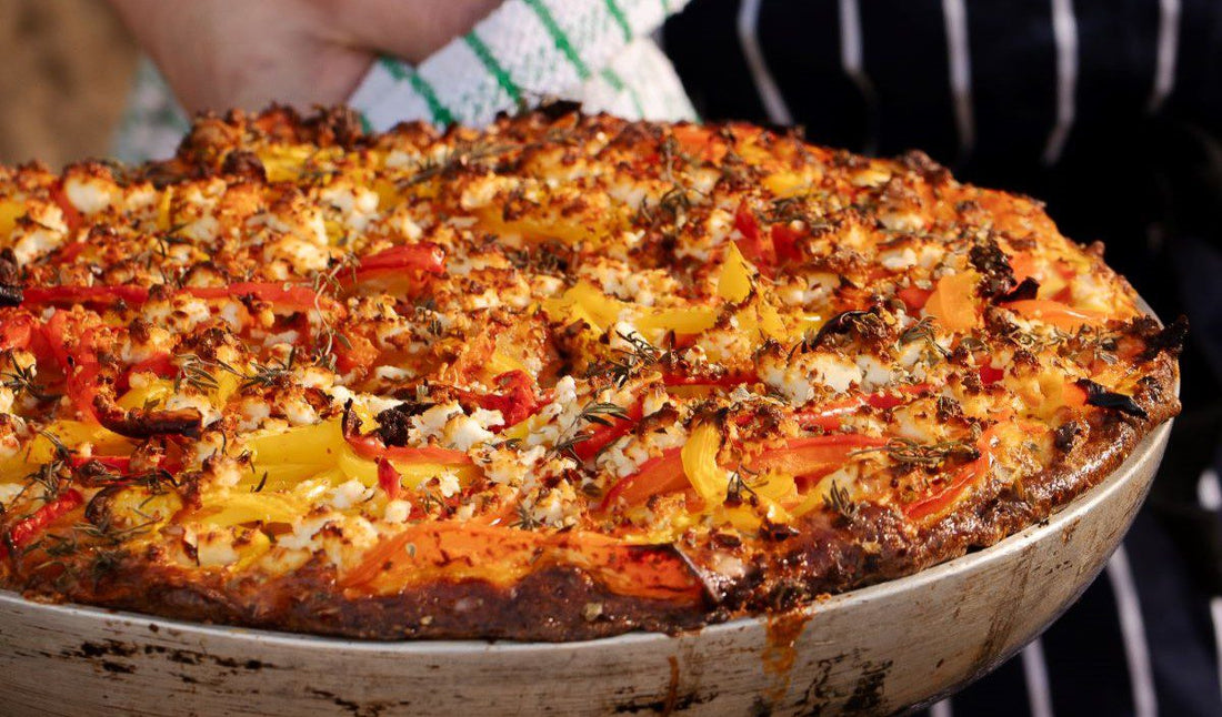 Recipe: Sweet Potato, Roast Pepper and Feta Tortilla