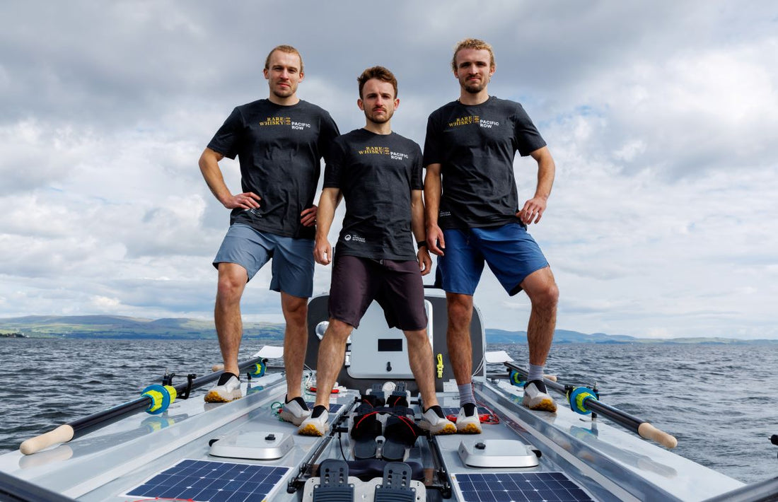 Sharks and 30ft waves: The deadly risks facing three Scots on a 14,000km Pacific row