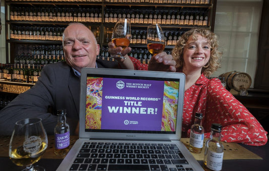 WHISKY SOCIETY SETS WORLD RECORD FOR LARGEST ONLINE TASTING EVENT