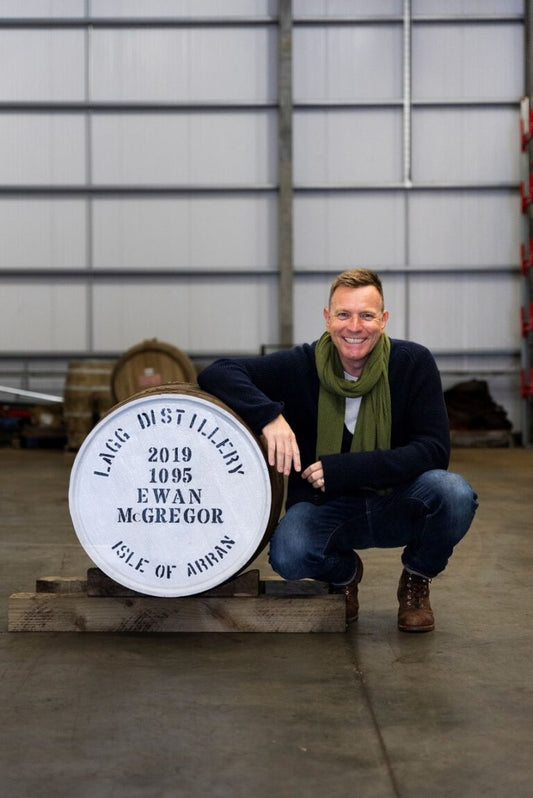Scottish star Ewan McGregor gifted cask of Lagg Single Malt