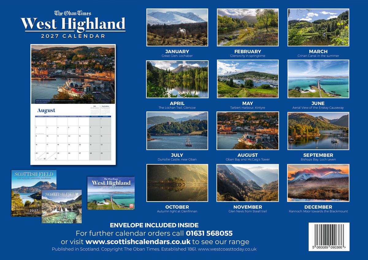 Oban Times' West Highland Calendar 2027