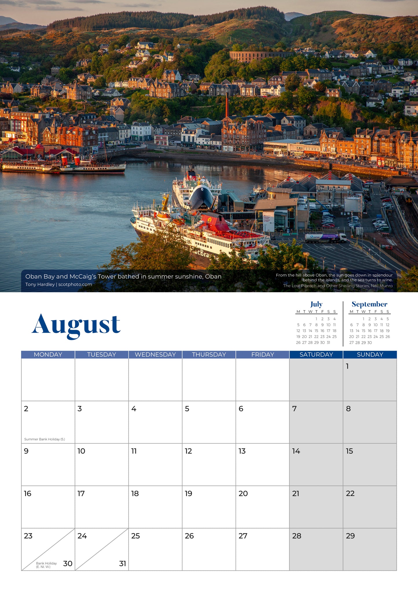 Oban Times' West Highland Calendar 2027