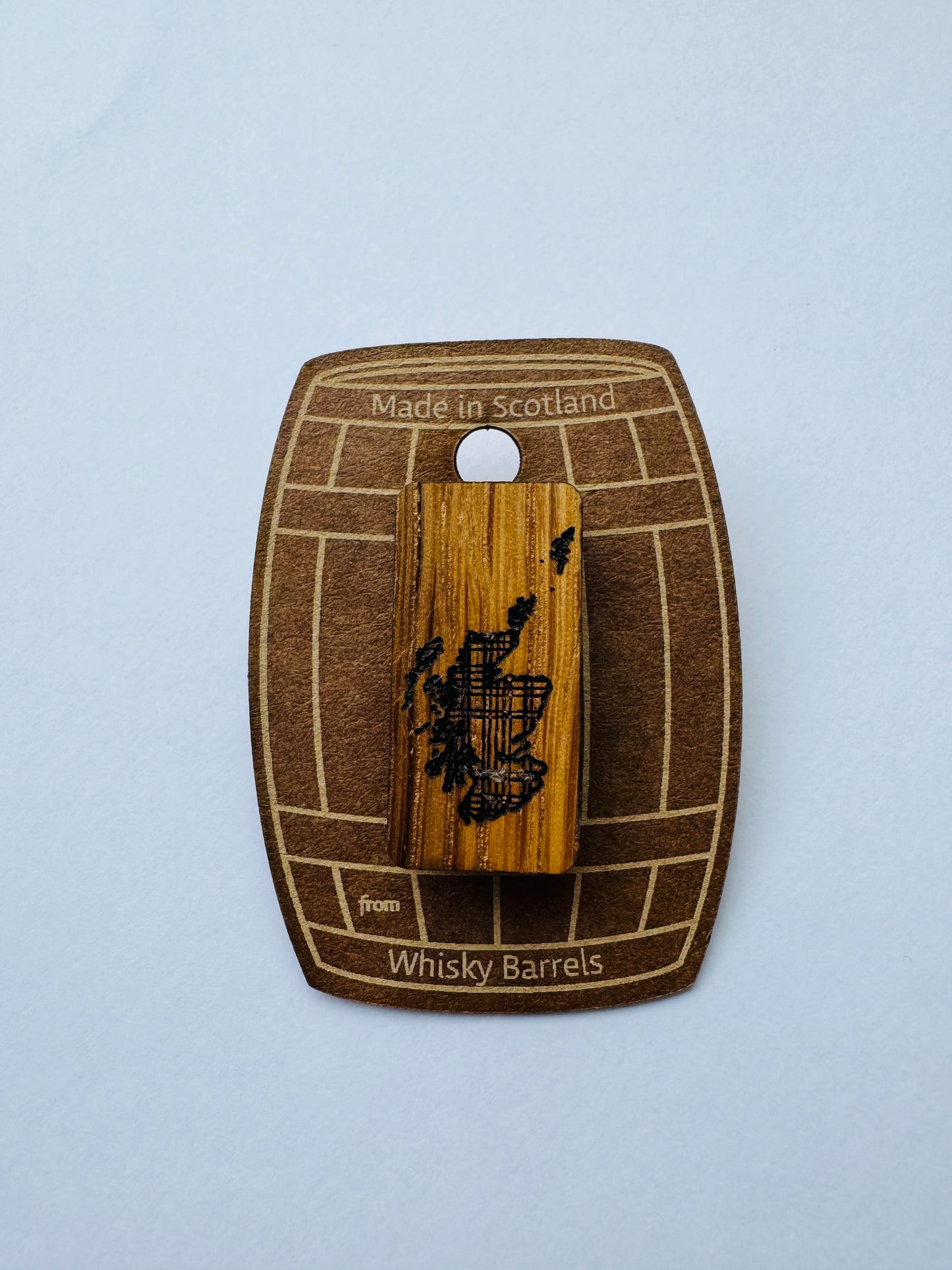 Ailsa Craig Gifts - Whisky Barrel Pins