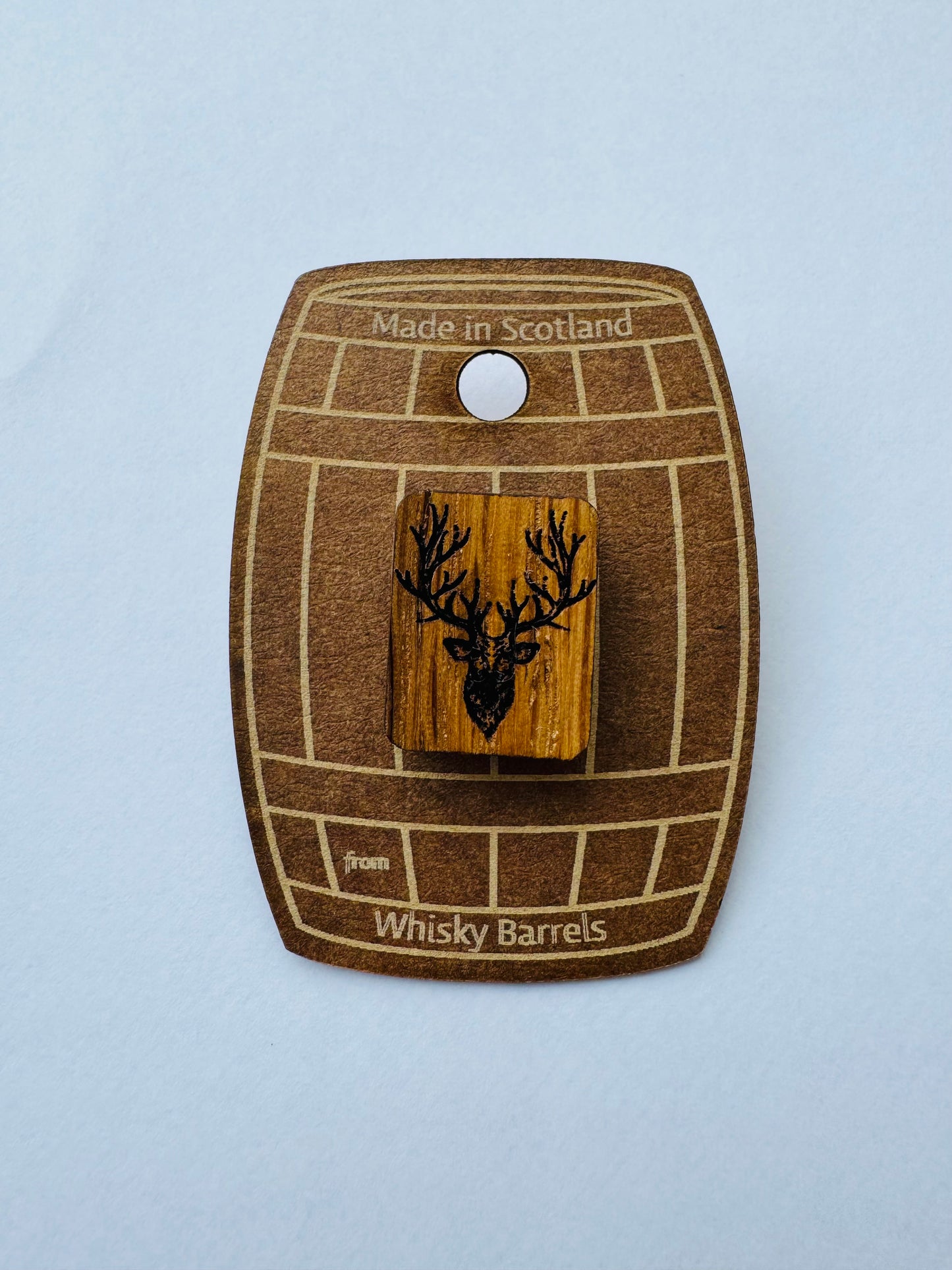 Ailsa Craig Gifts - Whisky Barrel Pins