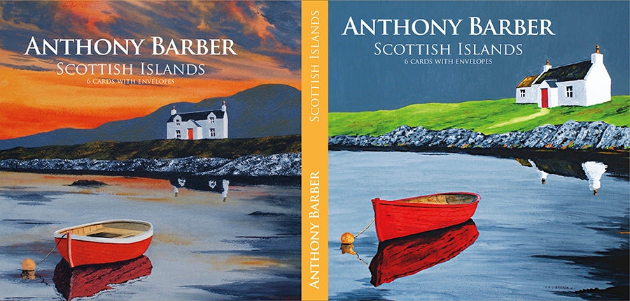 Anthony Barber Greeting Card Wallet - Scottish Islands