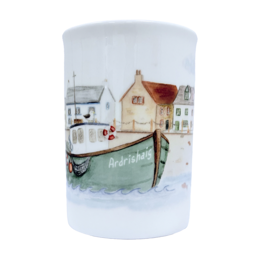 Ardrishaig Boat Bone China Mug
