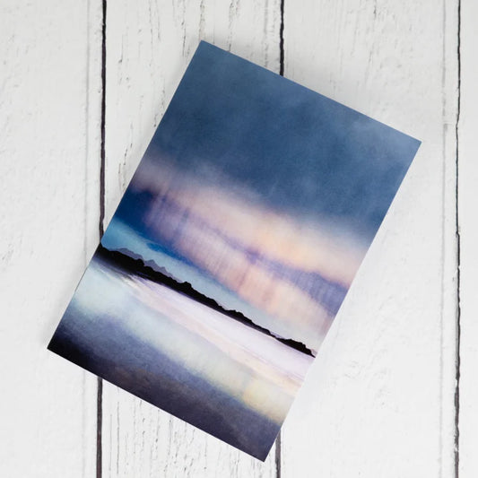 Cath Waters - A6 Notepad - Arisaig Aurora